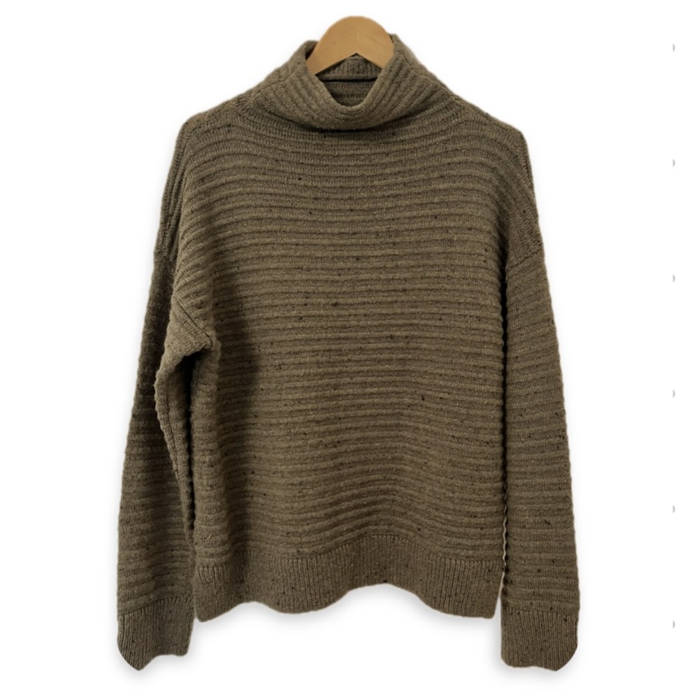 Madewell Olive Green Turtleneck Sweater